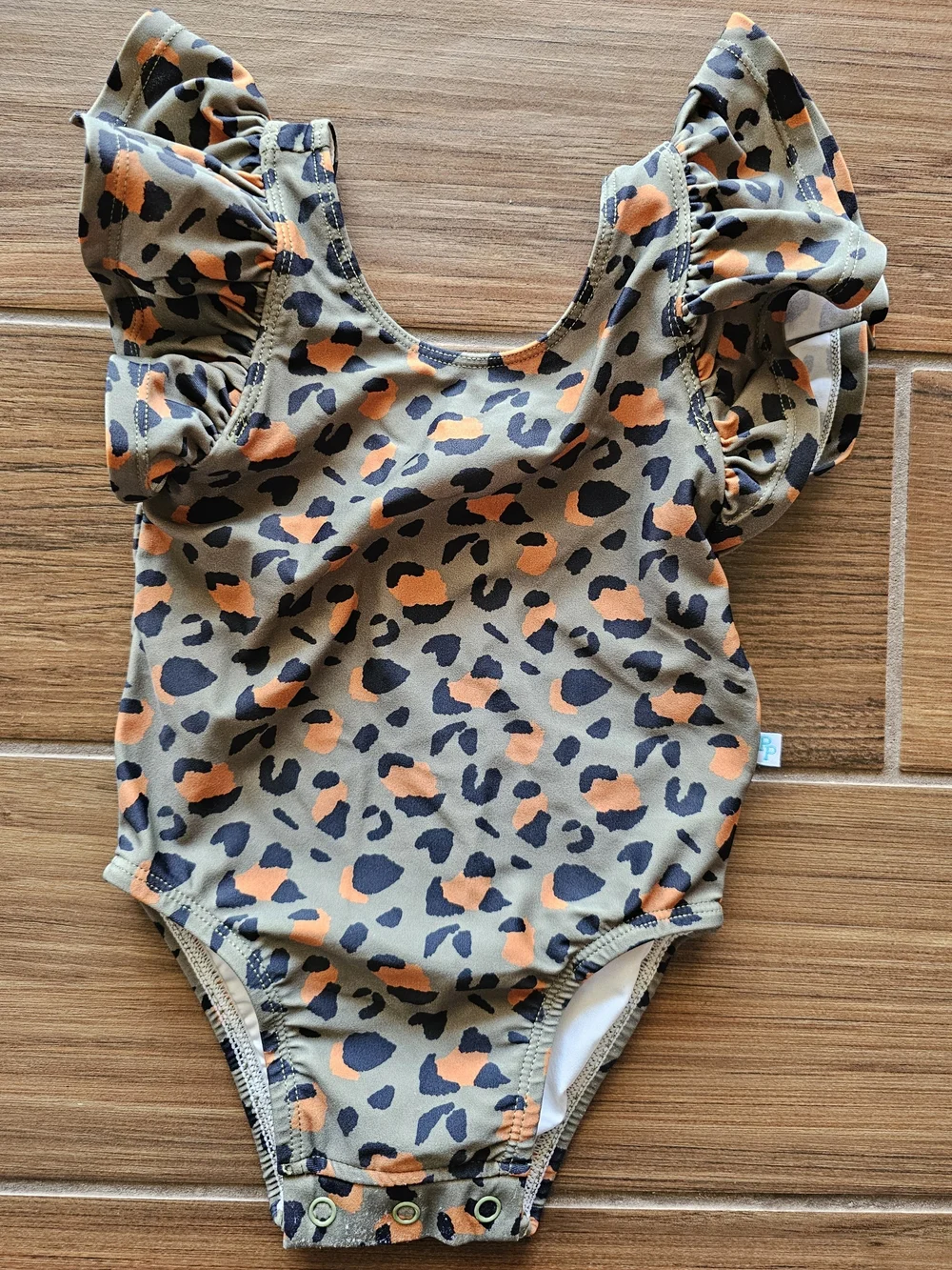 Posh Peanut Toddler Girls Eli Ruffled Swimsuit